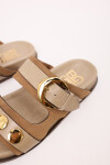 Sandalia Braka Beige