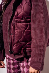 Chaleco Reversible Bordeaux