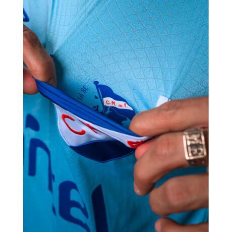 Remera de juego oficial Camiseta Alternativa 3 de Hombre Celeste