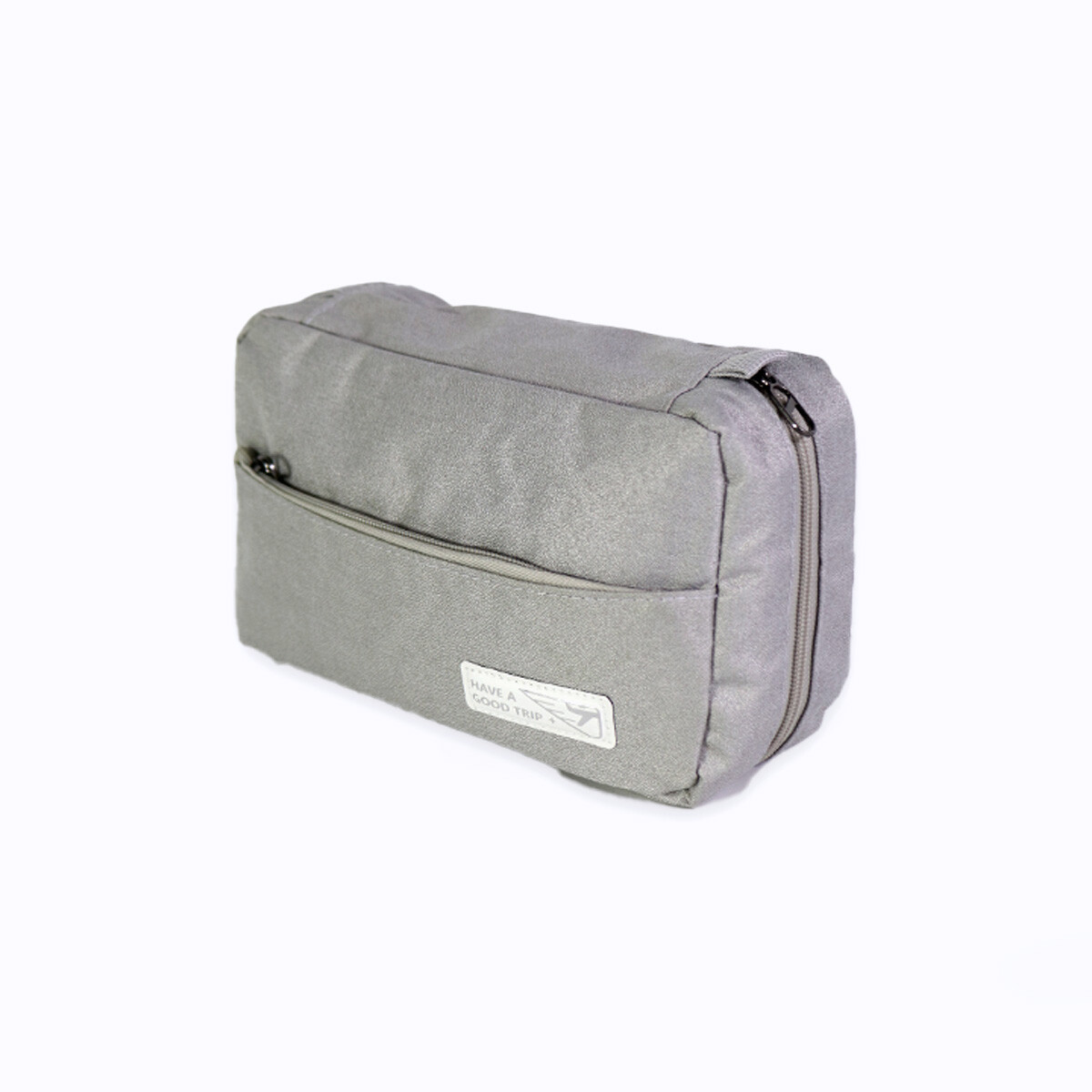 NECESER GRIS P/VIAJE 22.5X8X14.5CM 