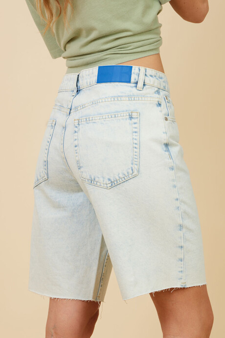 BERMUDA USUE RUSTY Azul Claro
