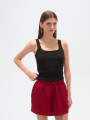 Musculosa Ramas Negro