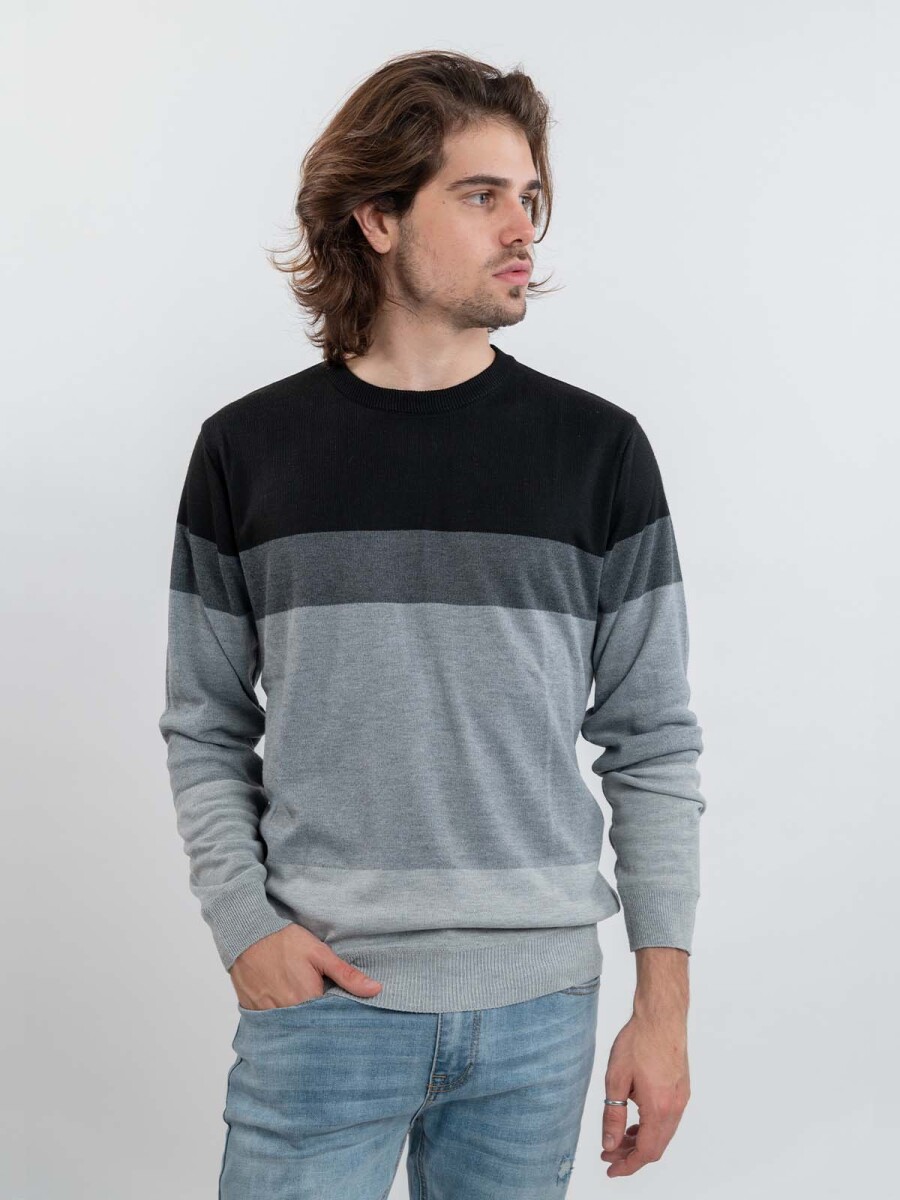 Sweater Stripe - Grey 