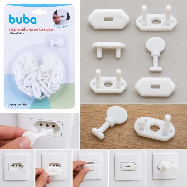 Set Protector de enchufe BUBA Set Protector de enchufe BUBA