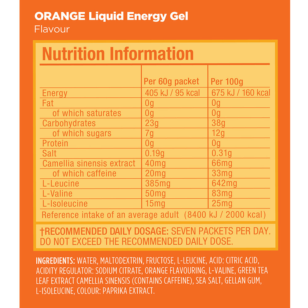 Liquid Energizante Naranja Naranja