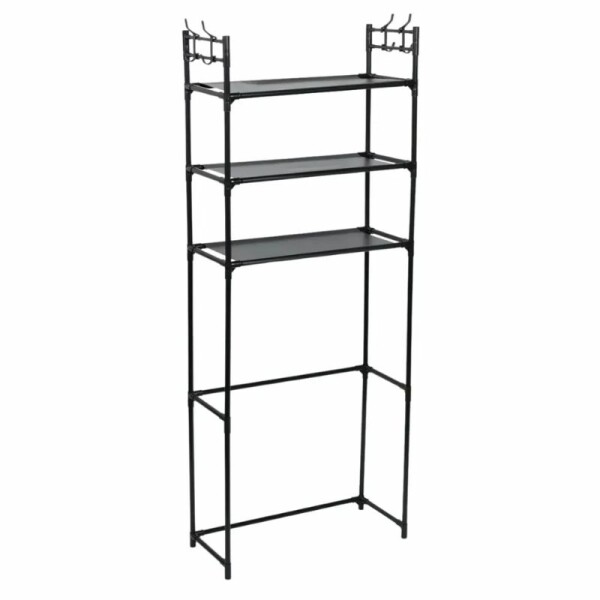 ESTANTE SOBRE INODORO PLASTICO - NEGRO 47 X 26 X 1.55 ESTANTE SOBRE INODORO PLASTICO - NEGRO 47 X 26 X 1.55