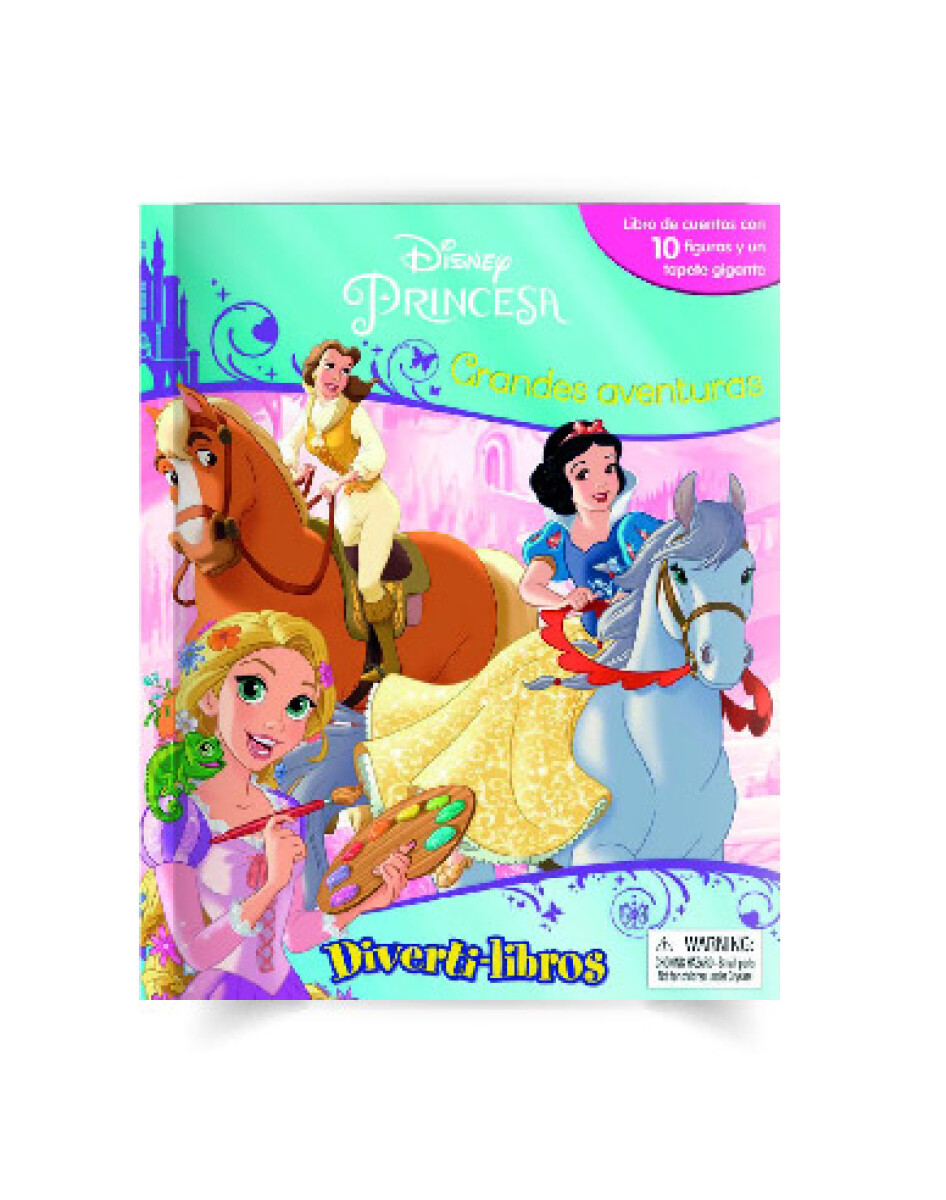 Libro Didactico Diverti Libros Princesas Disney - 001 