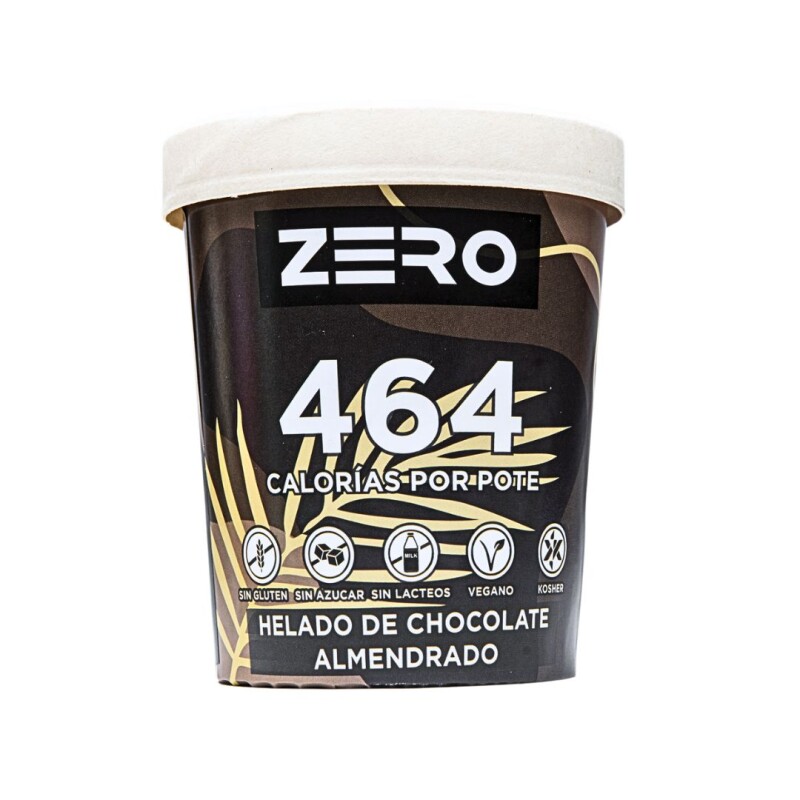 Helado de chocolate c/almendras Zero - 480 ml Helado de chocolate c/almendras Zero - 480 ml