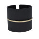 Pulsera Esclava Bombe En Oro 18K. Diametro 5,5 Cm Pulsera Esclava Bombe En Oro 18K. Diametro 5,5 Cm