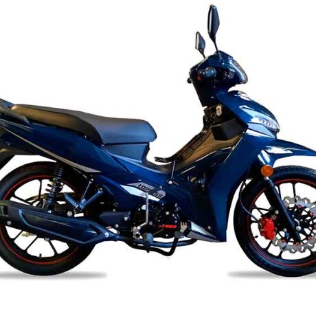 MOTO YUMBO TOP 125 AZUL