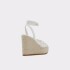 DELLEN WHITE MIX MAT SYNTHETIC WHITE