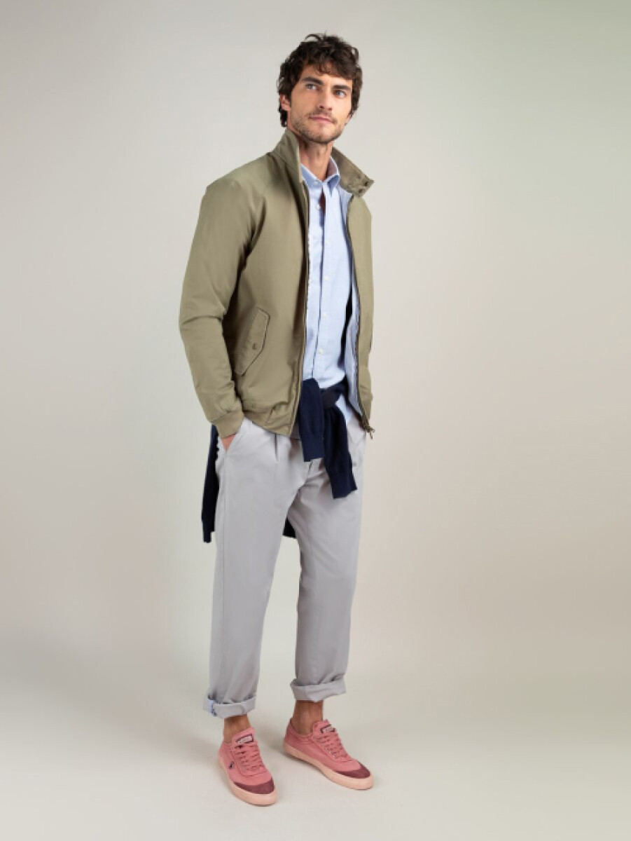 Cazadora El Ganso - Harrington - Kakhi 