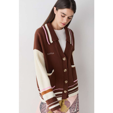 Cardigan Goal Chocolate