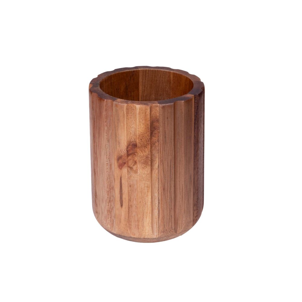 VASO DE BAÑO WOOD BRM- NATURAL/BEIGE MADERA BRM-0681