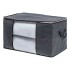 Pack X20 Organizador De Tela Funda Sabanas Mantas Acolchados Color Variante Gris