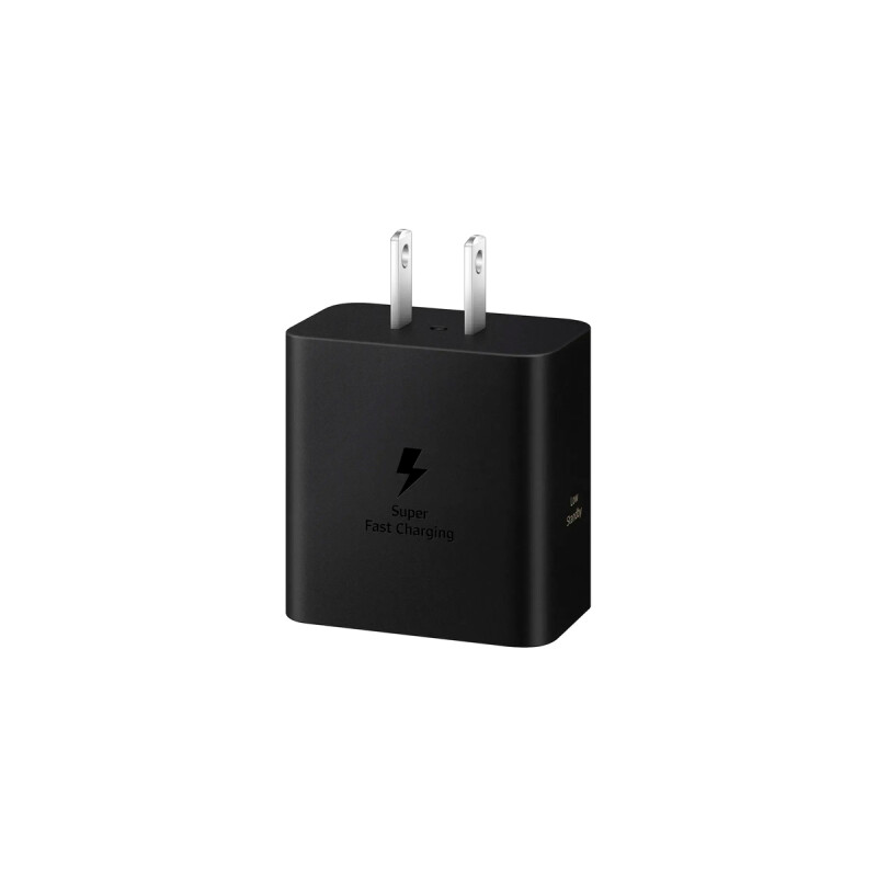 Ficha Samsung carga rápida USB Tipo-C 60W color negro Ficha Samsung Carga Rápida Usb Tipo-c 60w Color Negro