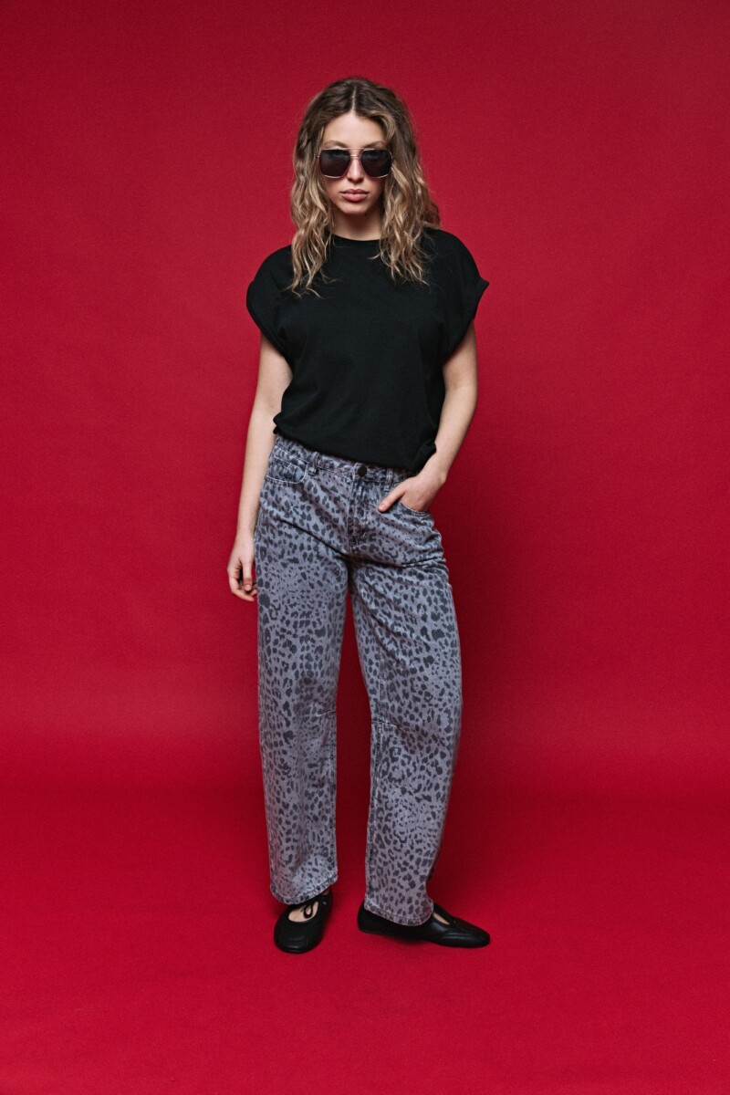 JEAN LEO Animal Print