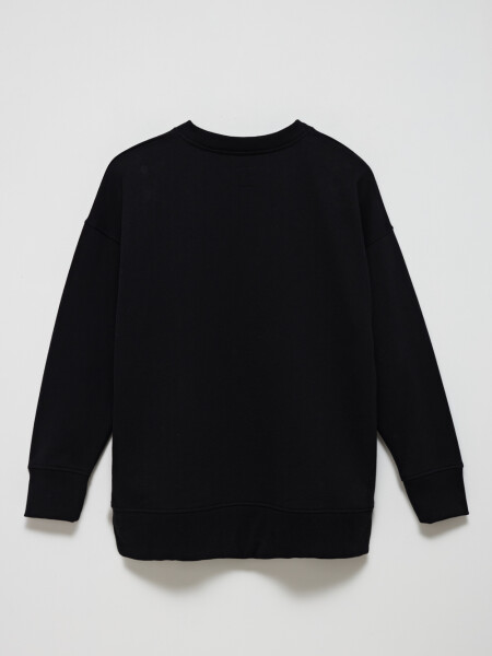 Sudadera deportiva oversize Negro
