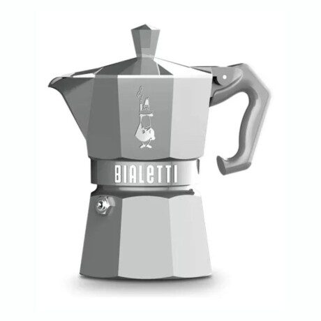 CAFETERA BIALETTI MOKA EXCLUSIVE 6 TAZAS Cafetera Italiana BIALETTI Moka Exclusive 6 Tazas - Gris