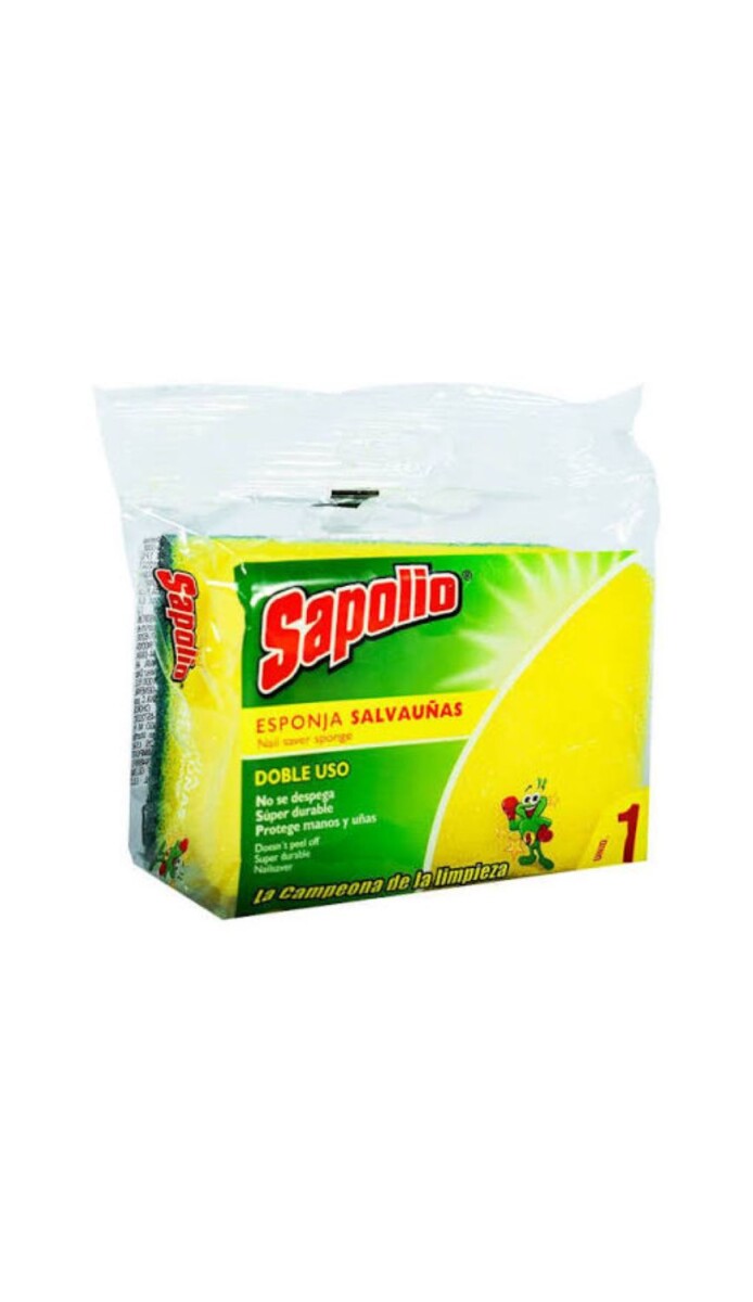 ESPONJA SAPOLIO SALVAUÑAS X 1 UNIDAD 