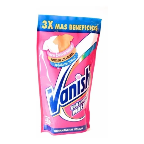 PRELAVADO VANISH WHITE DOY PACK 400 CC PRELAVADO VANISH WHITE DOY PACK 400 CC
