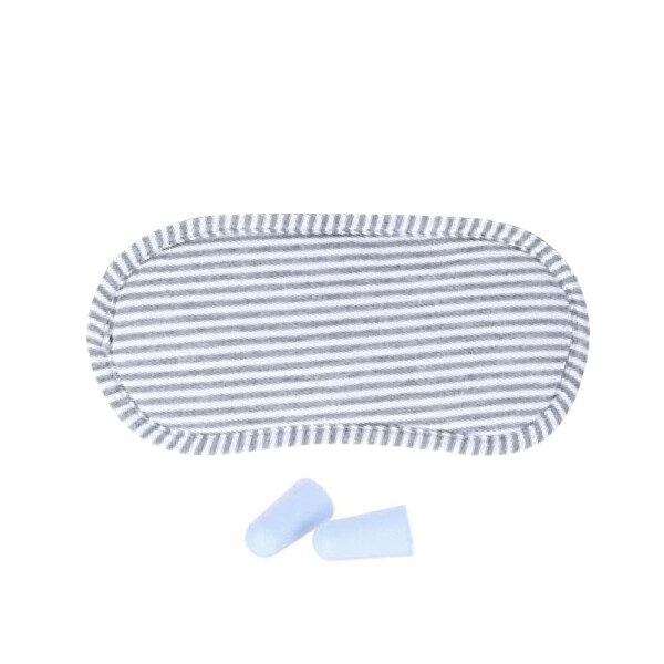 Set antifaz y tapones blanco