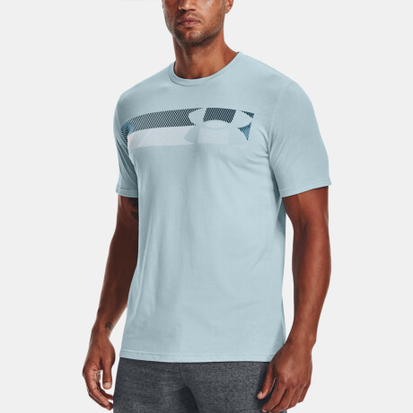 REMERA UNDER ARMOUR FAST LEFT CHEST 3 Light blue