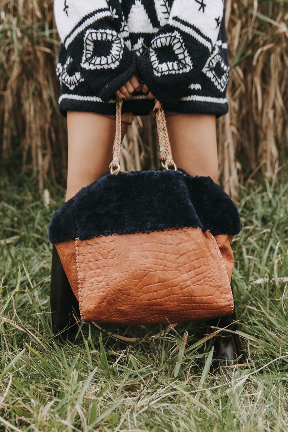 Deep Winter Bag Azul