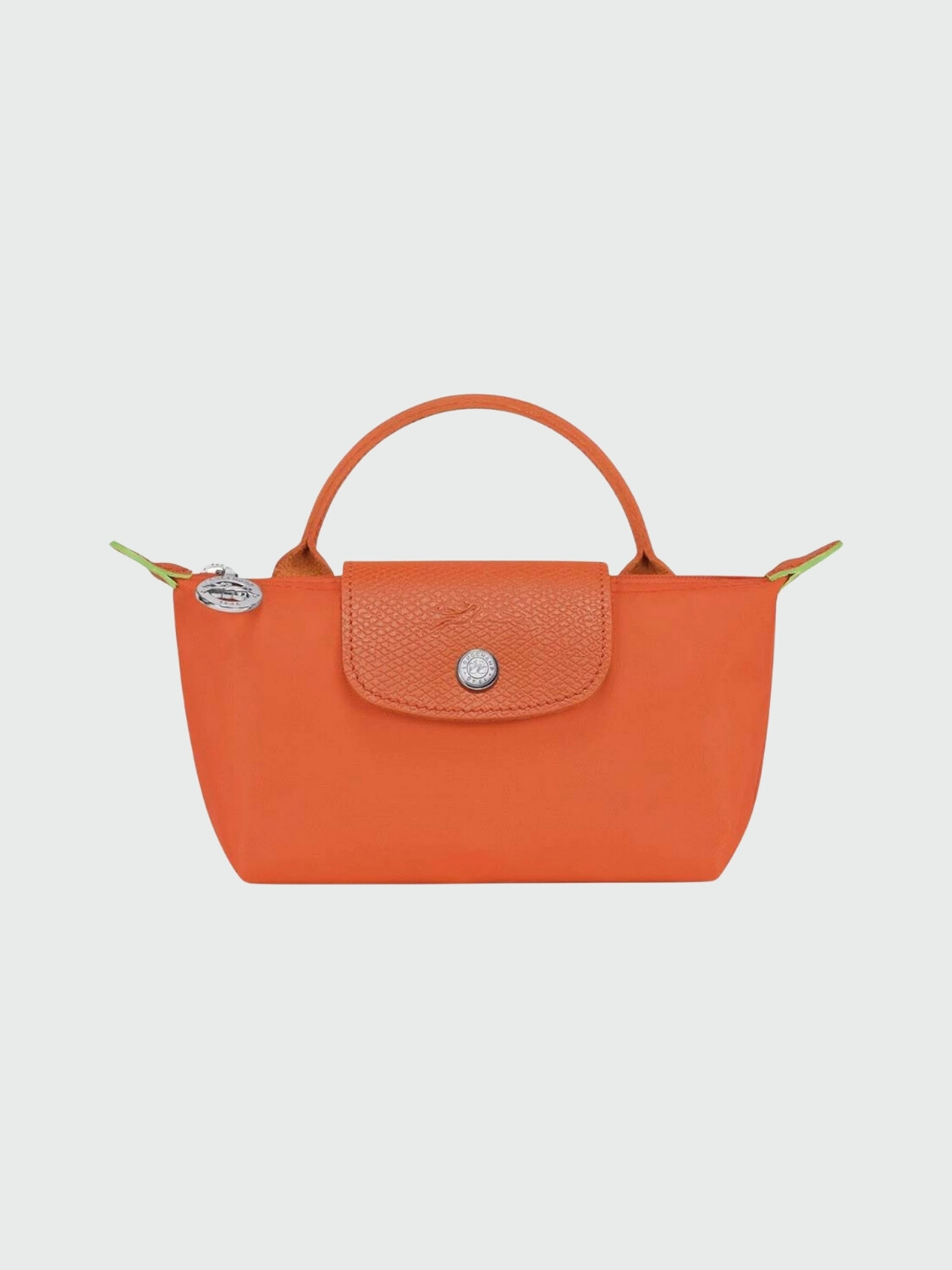 Longchamp -Neceser, Le Pliege Green Naranja
