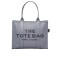 Marc Jacobs - Bolso de cuero, The Large Tote Bag Gris