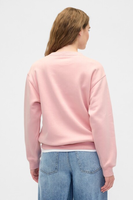 Buzo Deportivo Logo Gap Mujer Pure Pink