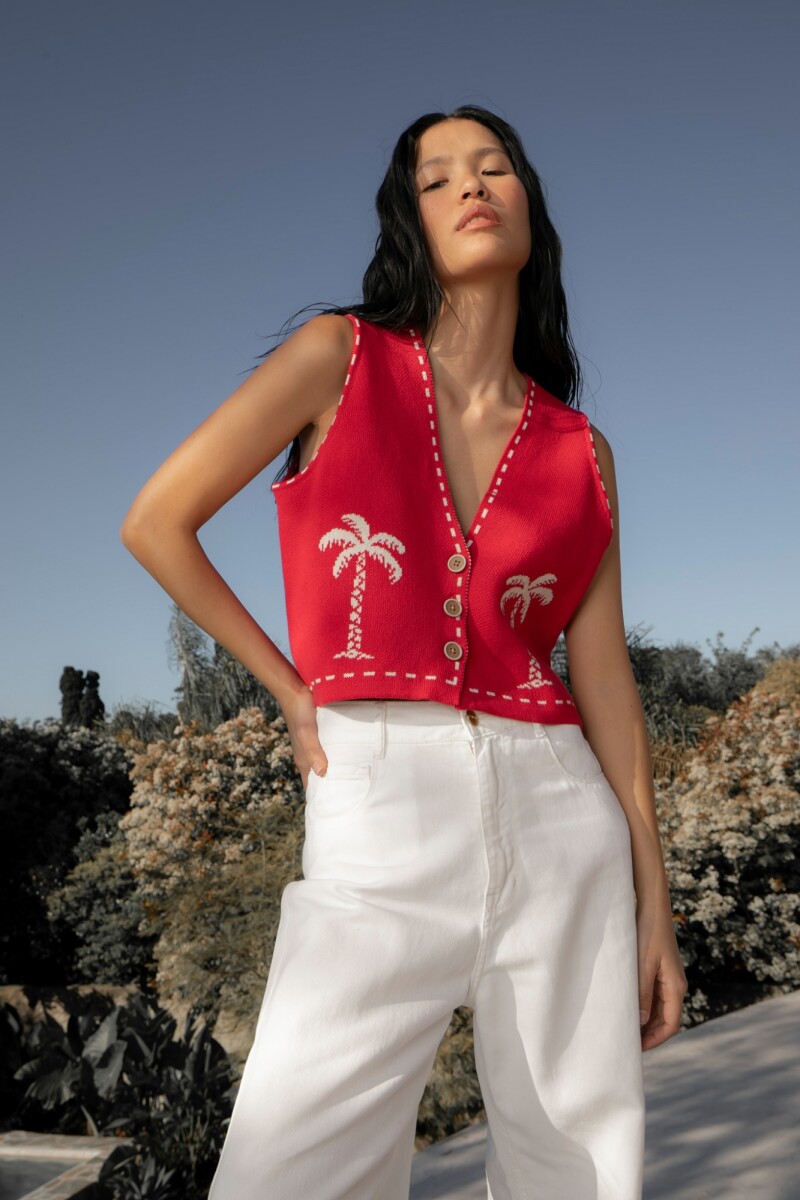 Chaleco Palm - Rojo 