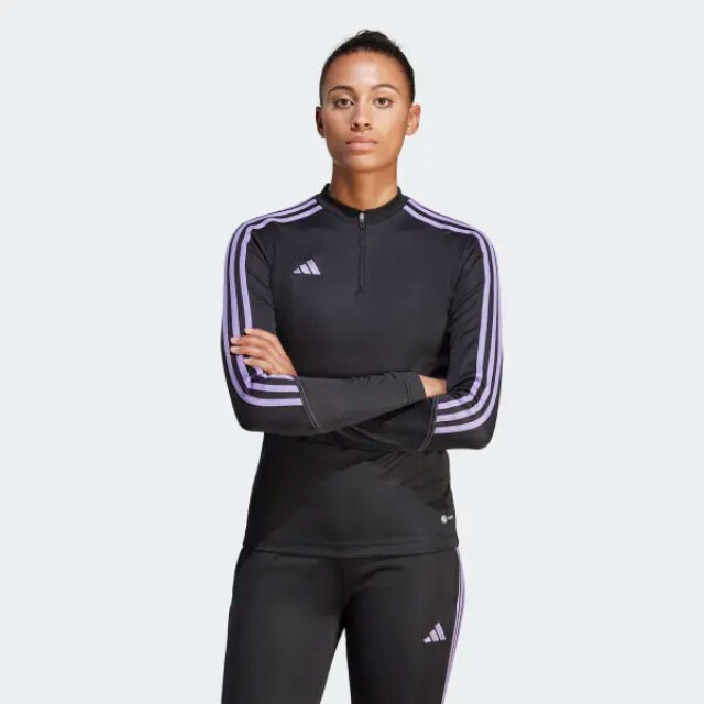 Buzo de Mujer Adidas Entrenamiento Tiro 23 Wns Negro - Violeta