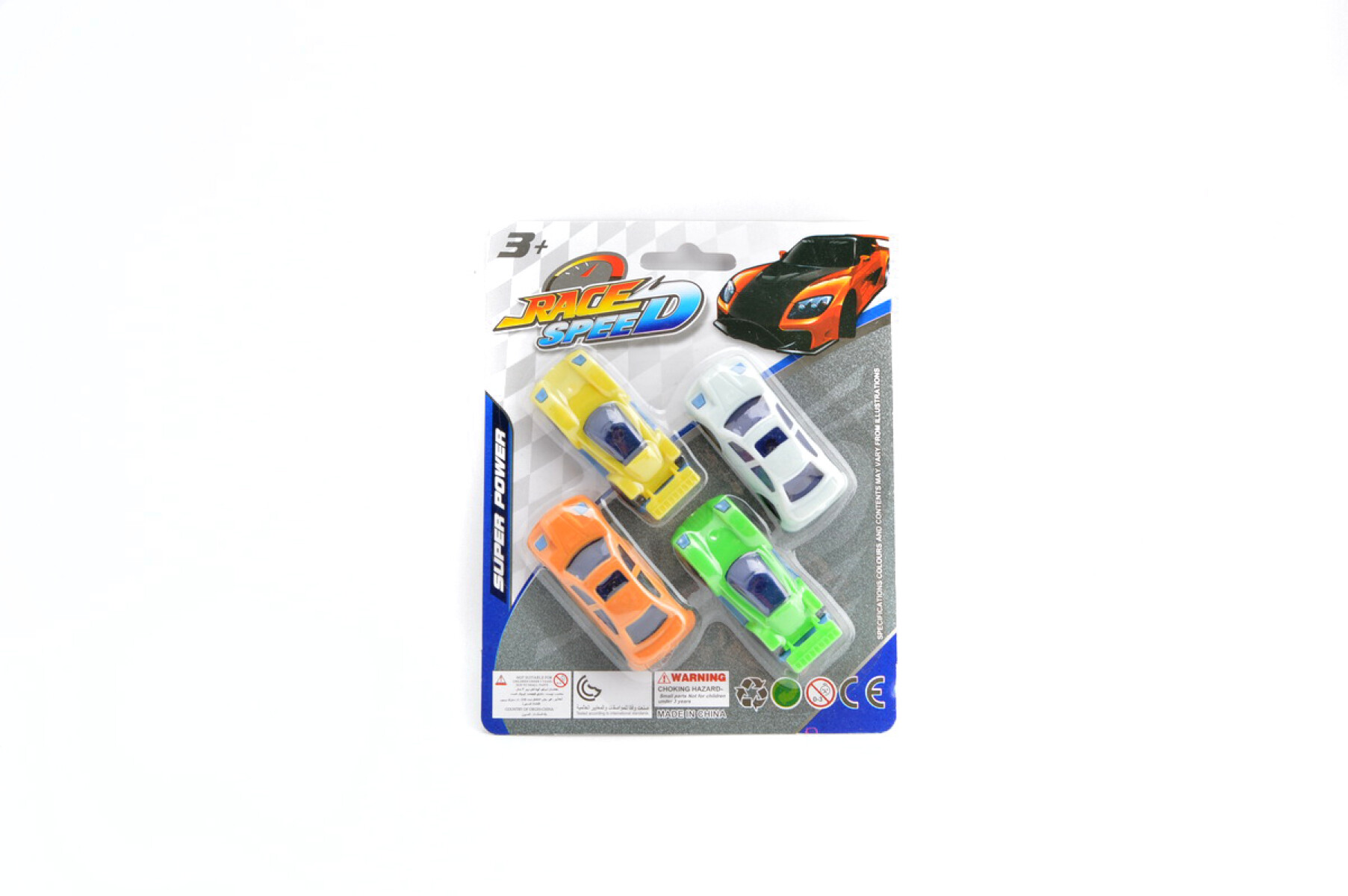 SET AUTOS DE CARRERA X4 