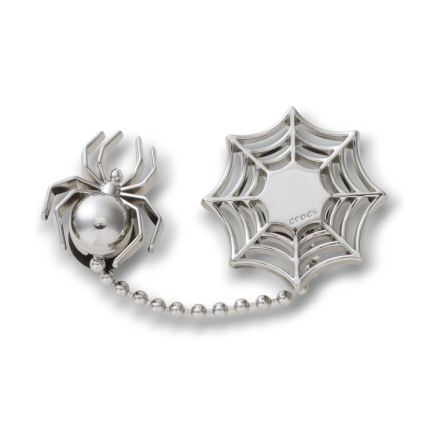 Jibbitz Elevated Spider and Web Multicolor