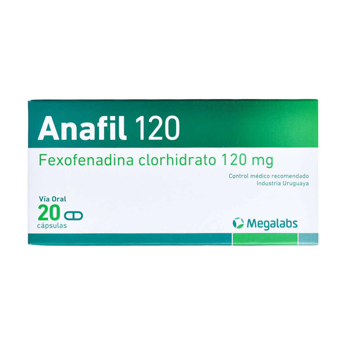 Anafil 120Mg, 20 Comprimidos 