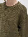 Sweater Ritmo Verde Oliva