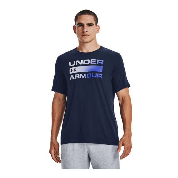Remera Under Armour Team Issue de Hombre - 582-408BIV0 Marino-grafito
