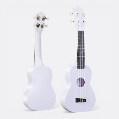 Guitarra Infantil Color Liso Blanco