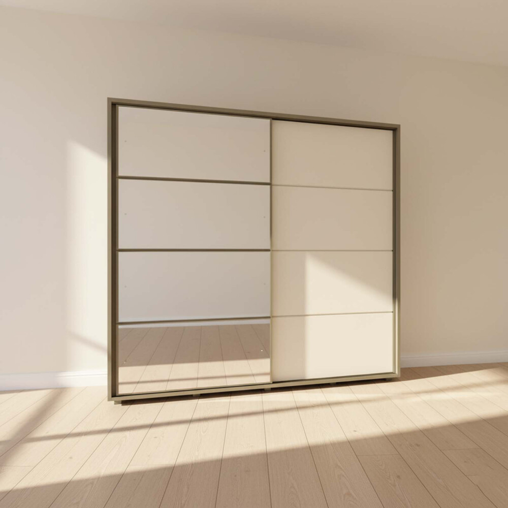 PLACARD ROPERO 2 PUERTAS MDF MARRON CAVIC