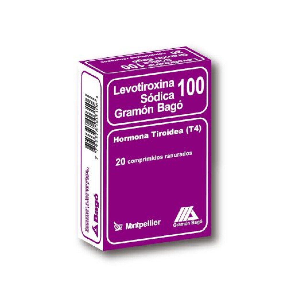 LEVOTIROXINA 100 X 20 COMPRIMIDOS 
