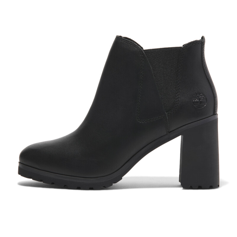 Botas Chelsea Allington Mid Mujer Black Full Grain