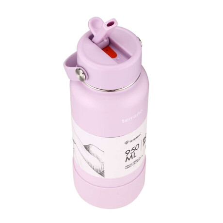 Botella Térmica Con Pico 950Ml. Lila