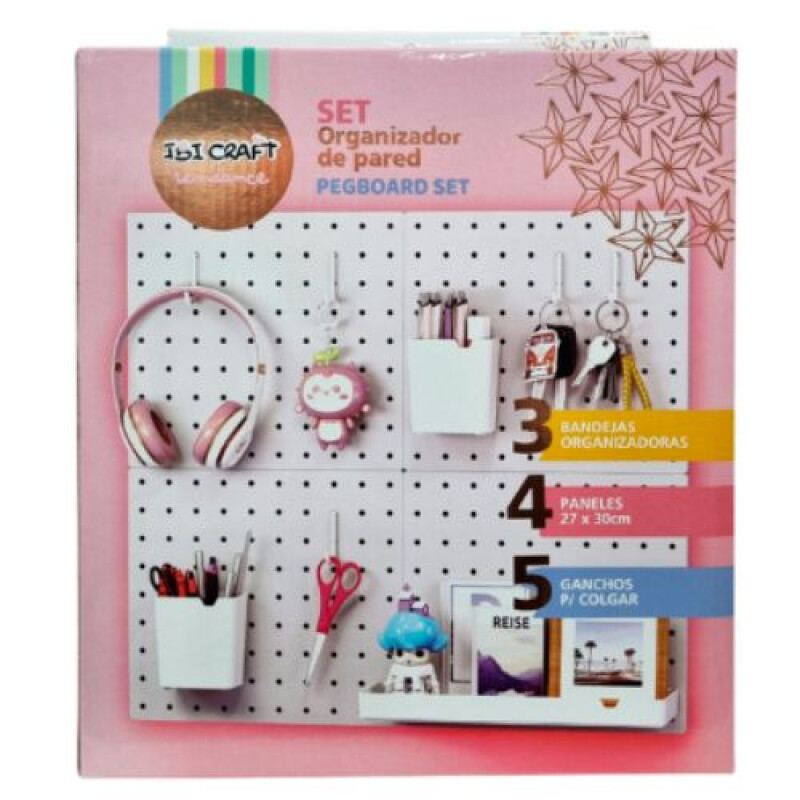 Tablero Organizador Ibi Craft Perforado Tablero Organizador Ibi Craft Perforado