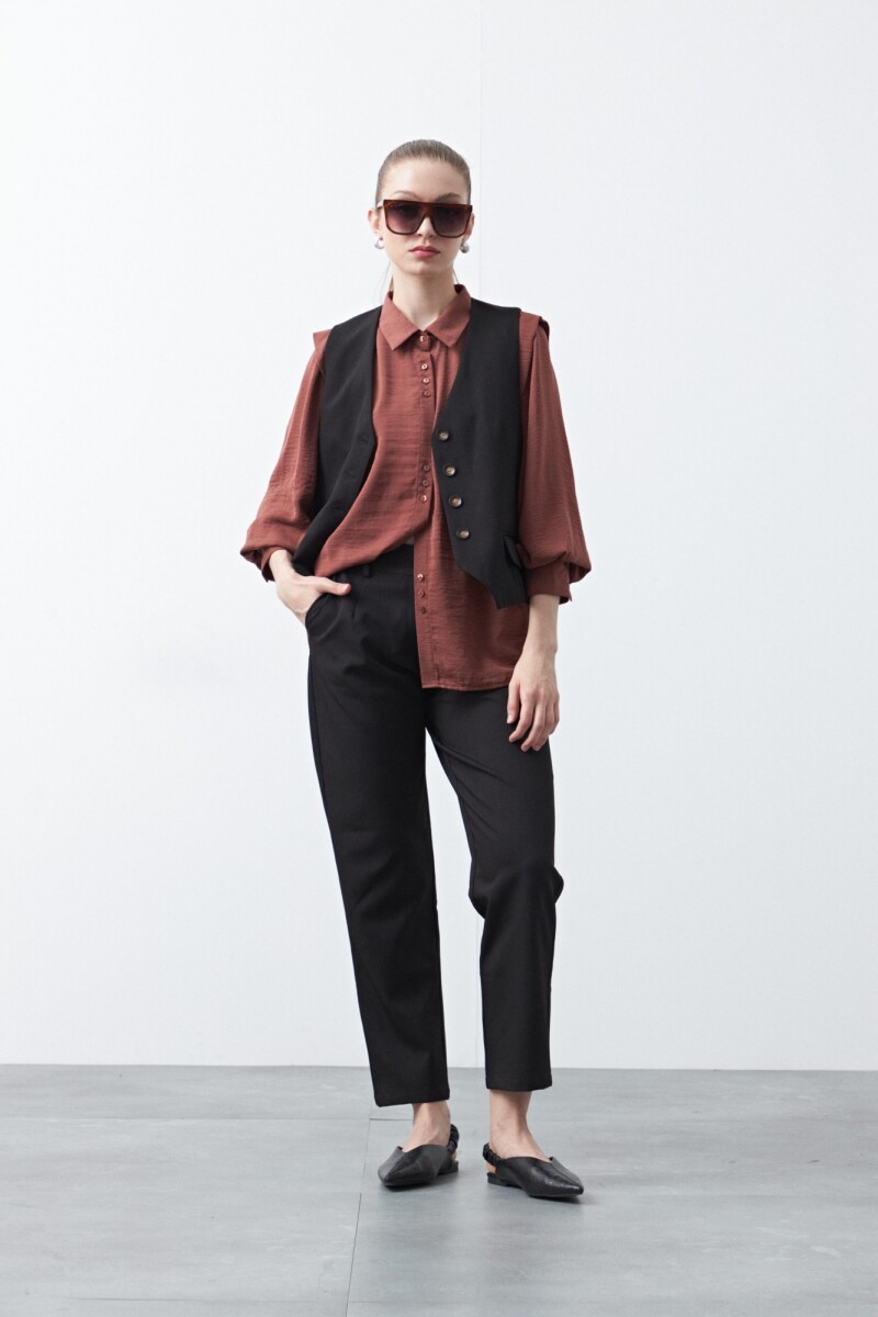 CAMISA PUA Ladrillo