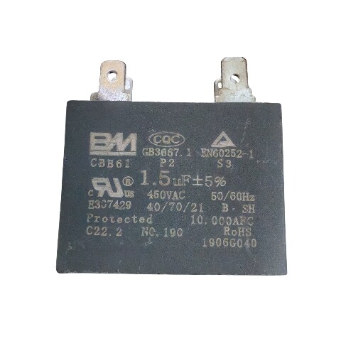 Capacitor / condensador de 4 contactos 1.5uf Capacitor / condensador de 4 contactos 1.5uf