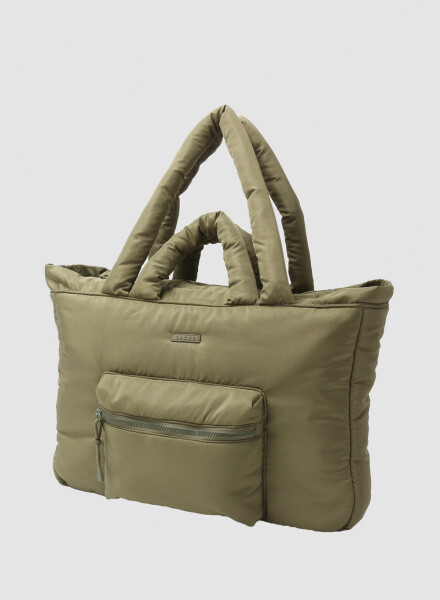 Bolso de mano Verde mili/esmeralda