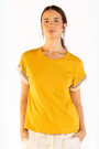 FRINGES TEE Camel