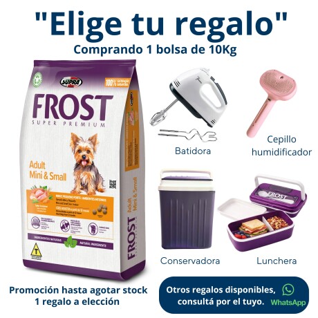 FROST ADULTO PEQUEÑO 10 KG Frost Adulto Pequeño 10 Kg