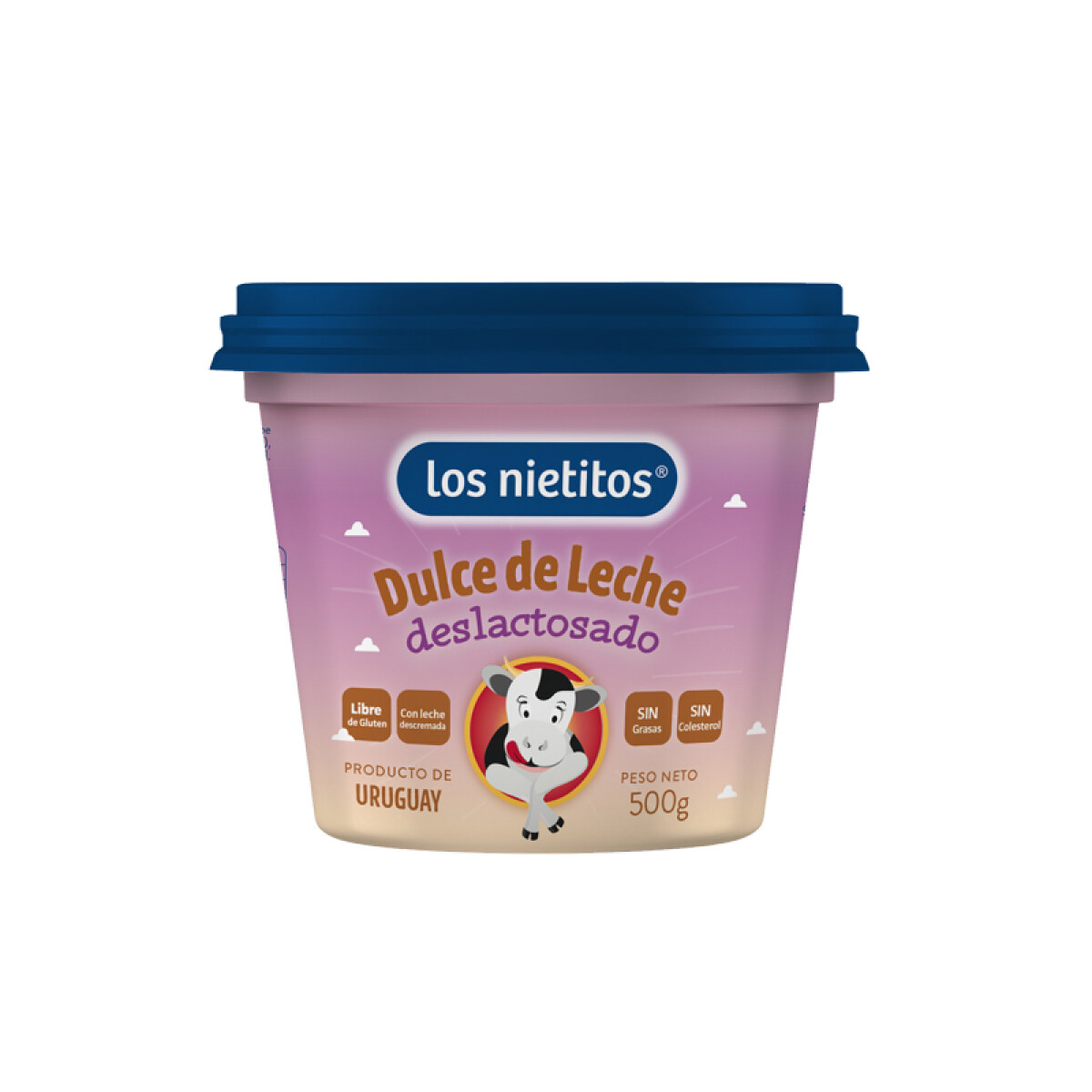 DULCE DE LECHE LOS NIETITOS DESLACTOSADO 500 GRS - Dulce De Leche Deslacto 500g 